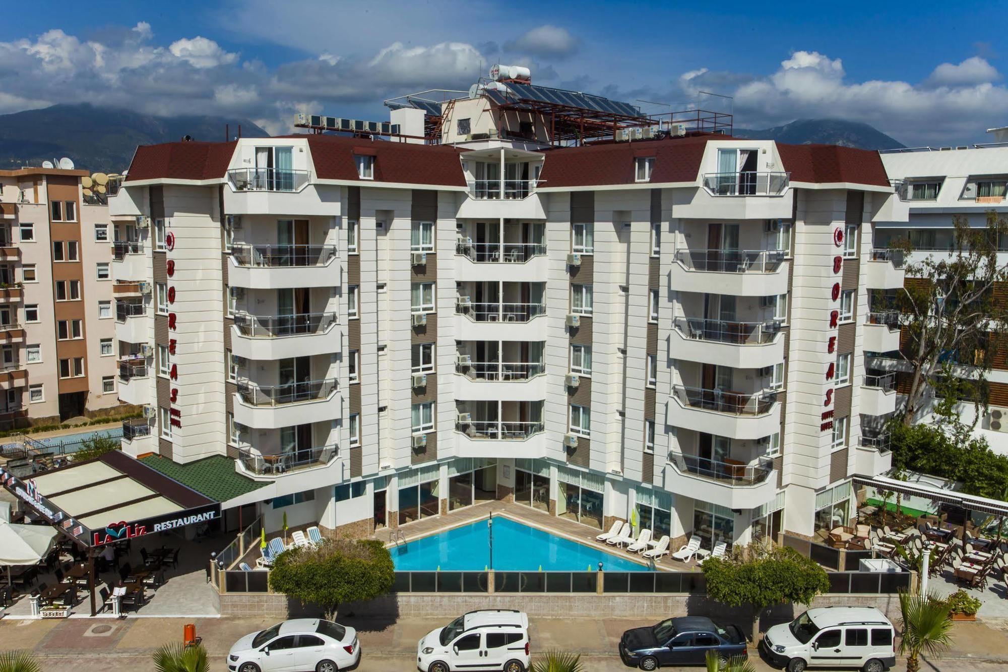 Boreas Suit Hotel Alanya Dış mekan fotoğraf